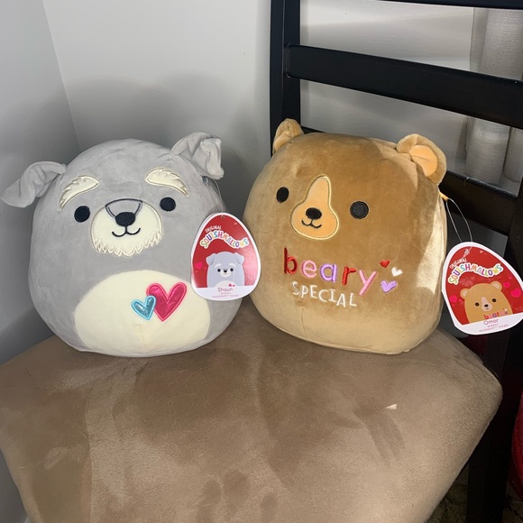 Squishmallow Valentines Duo OMAR & SHAUN - Picture 1 of 3